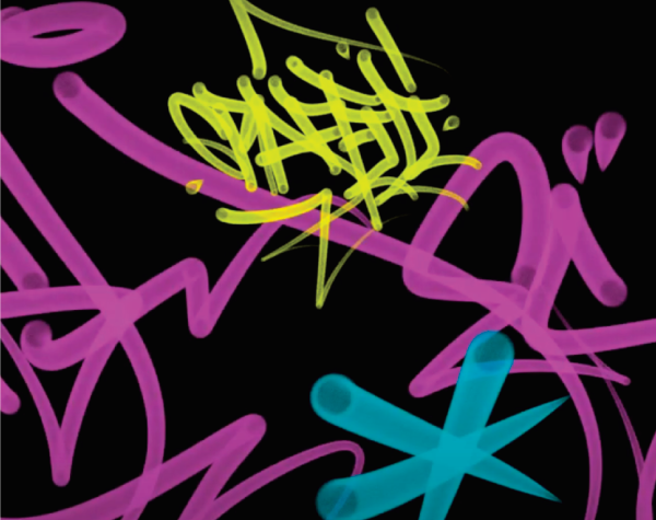 Creando un pincel tipo graffiti - spray brush photoshop