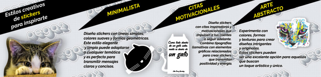 estilos creativos de stickers para inspirarte