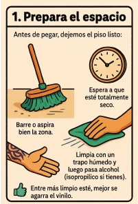 recomendaciones stickers para pisos