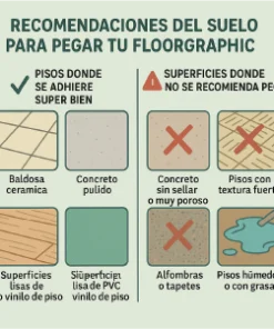 recomendaciones stickers para pisos