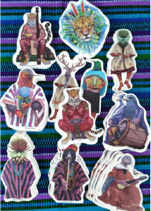 Stickers personalizados impresos por Pega2